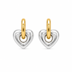 The Amara Two-Tone Heart