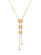 Flutter Lariat Necklace
