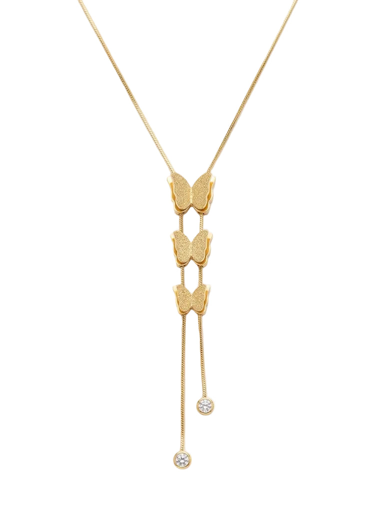 Flutter Lariat Necklace