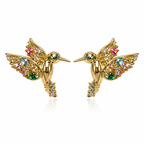 Enchanted Hummingbird Studs