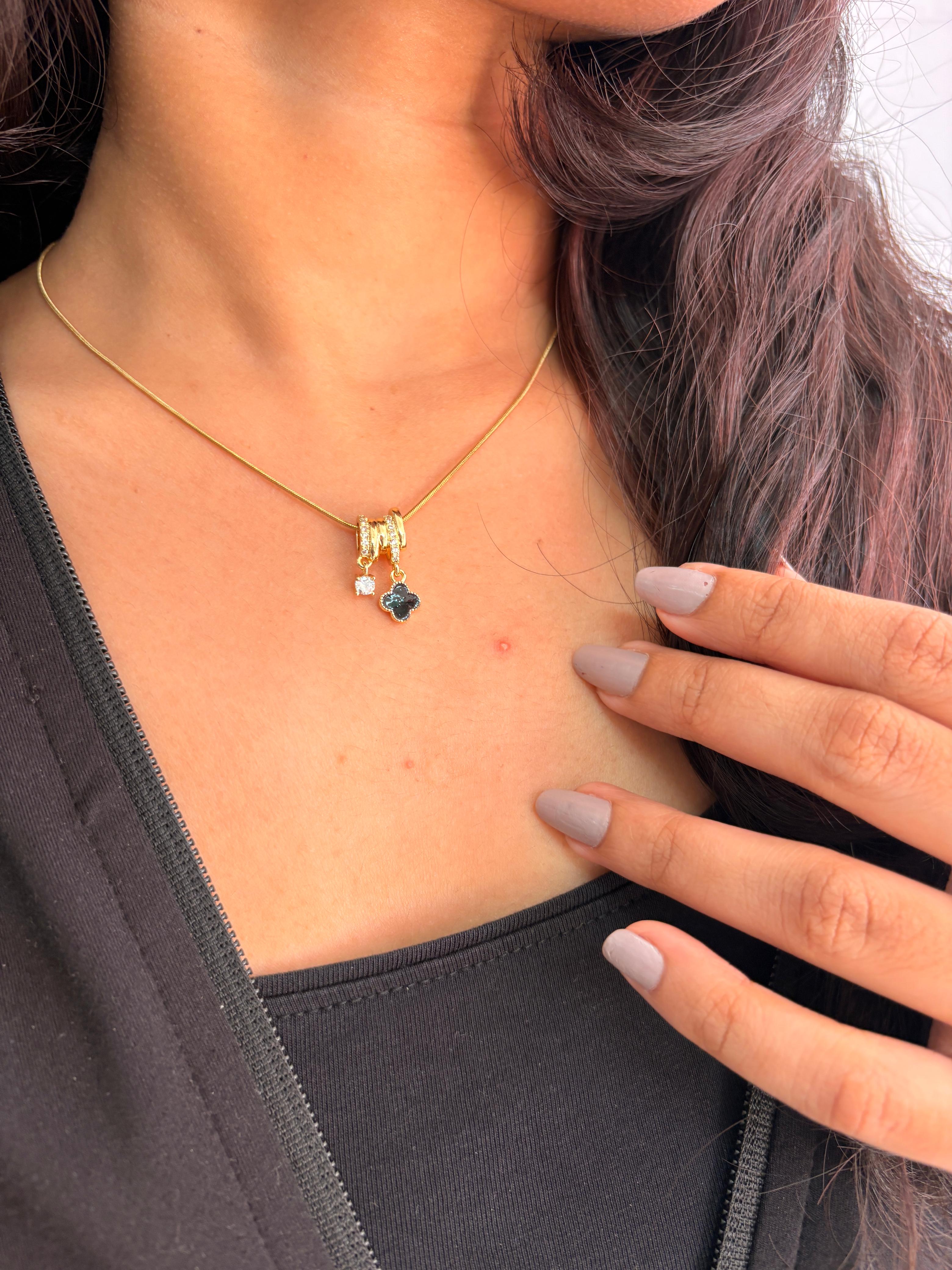Clover Charm Necklace