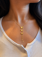 Flutter Lariat Necklace