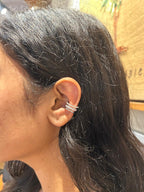 The Echelon Pave Ear Cuff