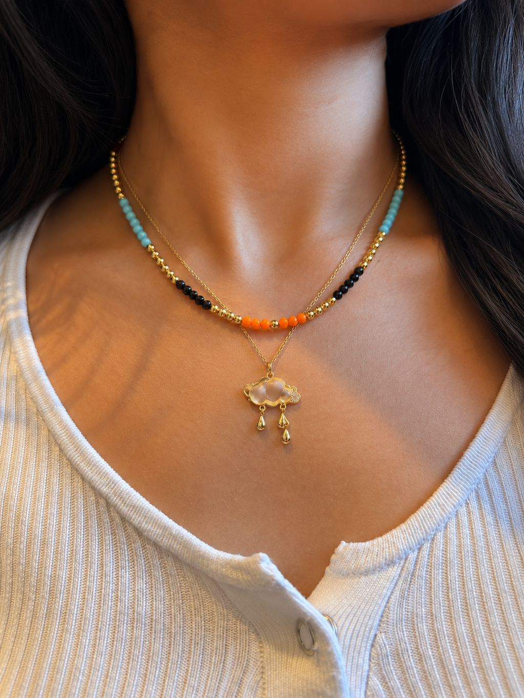 Aura Layered Necklace