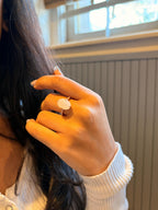 Blush Moon Ring