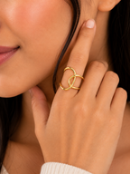 Infinity Twist Ring