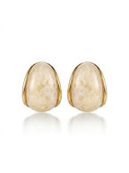 Ivory Marble Dome Studs