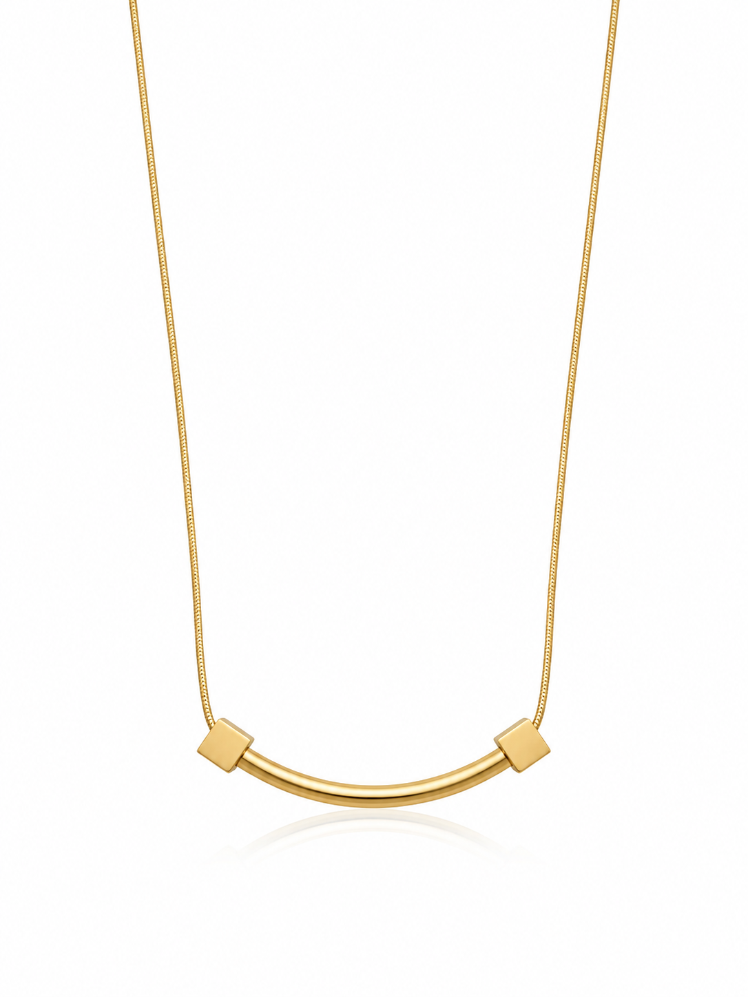 The Contour Cube Slide Necklace