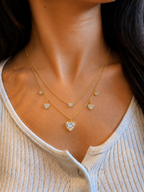 The Sweetheart Shimmer Two-Tier Necklace