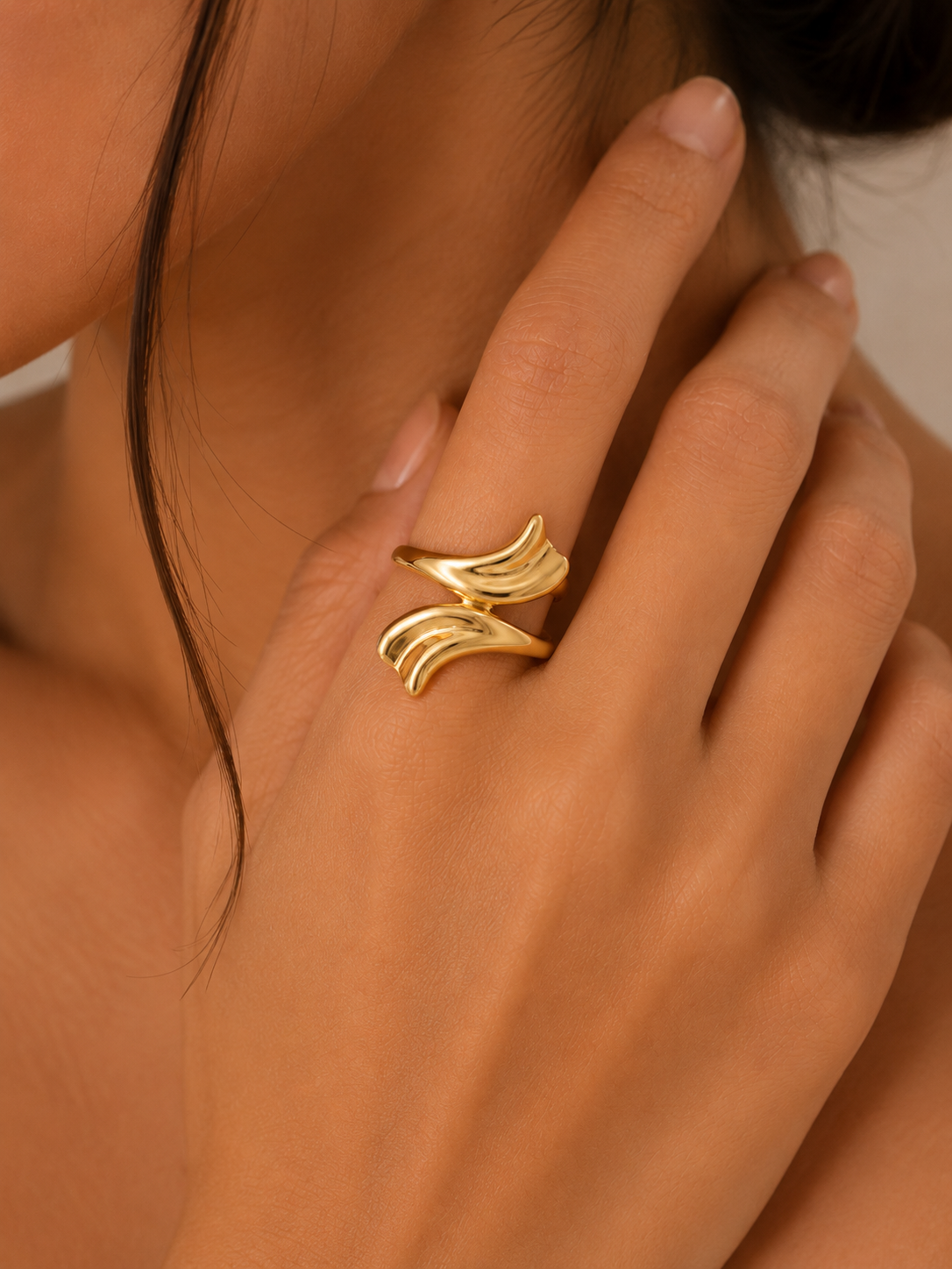 Molten Wave Ring