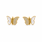 The Lumina Celestial Butterfly Studs