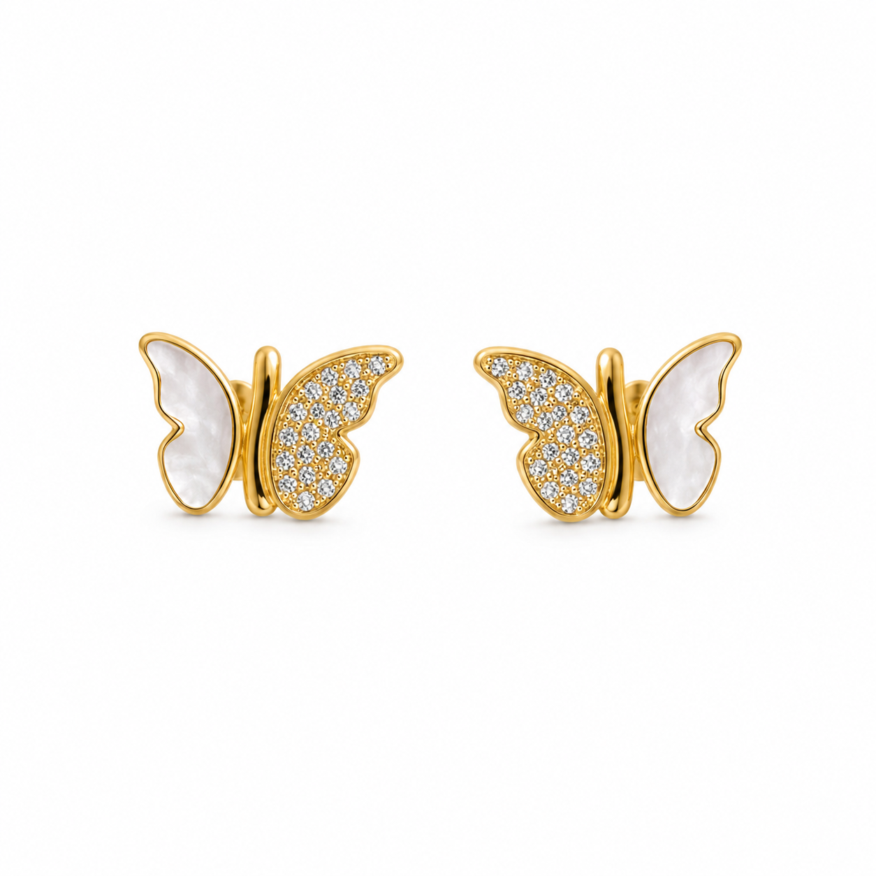 The Lumina Celestial Butterfly Studs