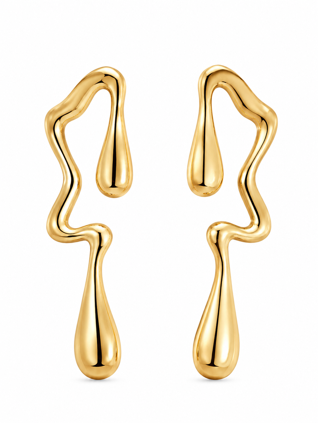 Ripple Drop Earrings