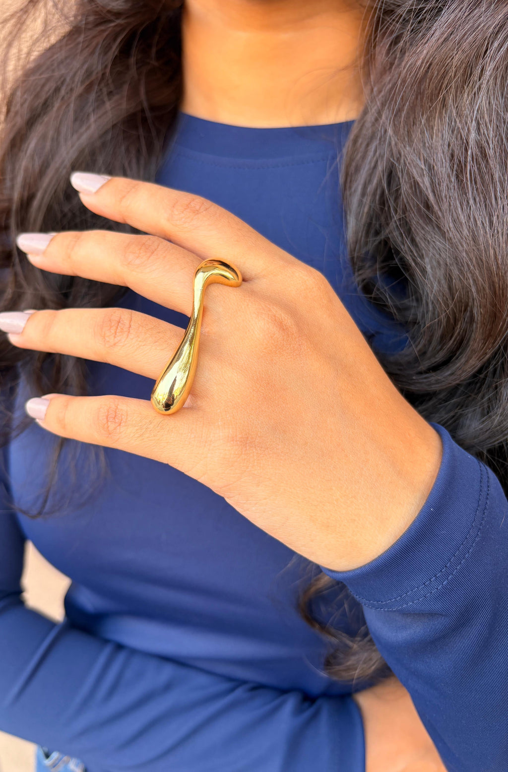 Sculptural Statement Ring
