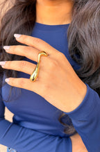 Sculptural Statement Ring