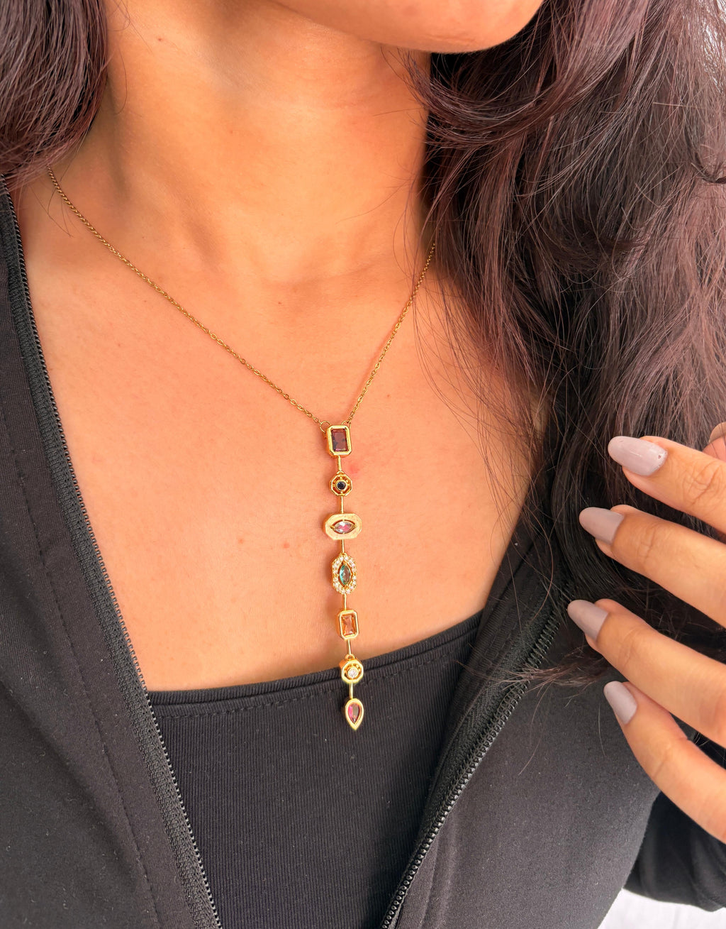 Radiant Cascade Necklace