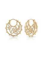 Fern Filigree Hoop