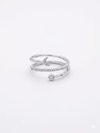 Luna & Star Wrap Ring