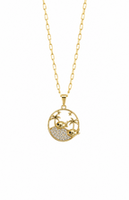 Coastal Crab Pendant Necklace