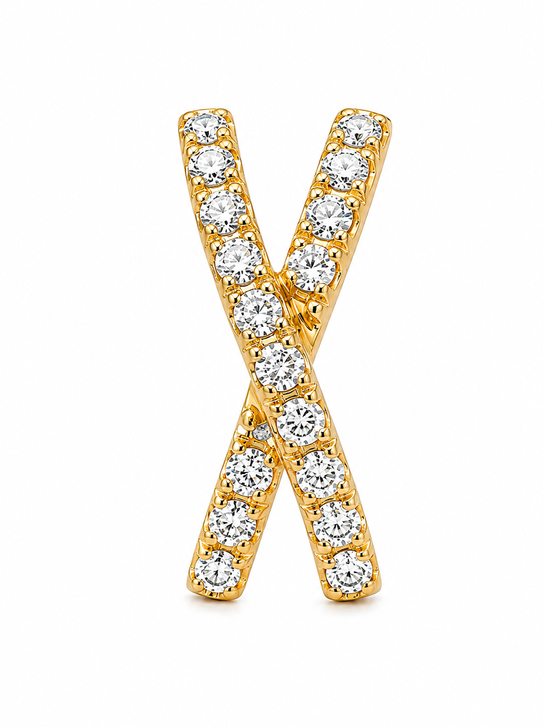 Criss Cross Spark Earcuff