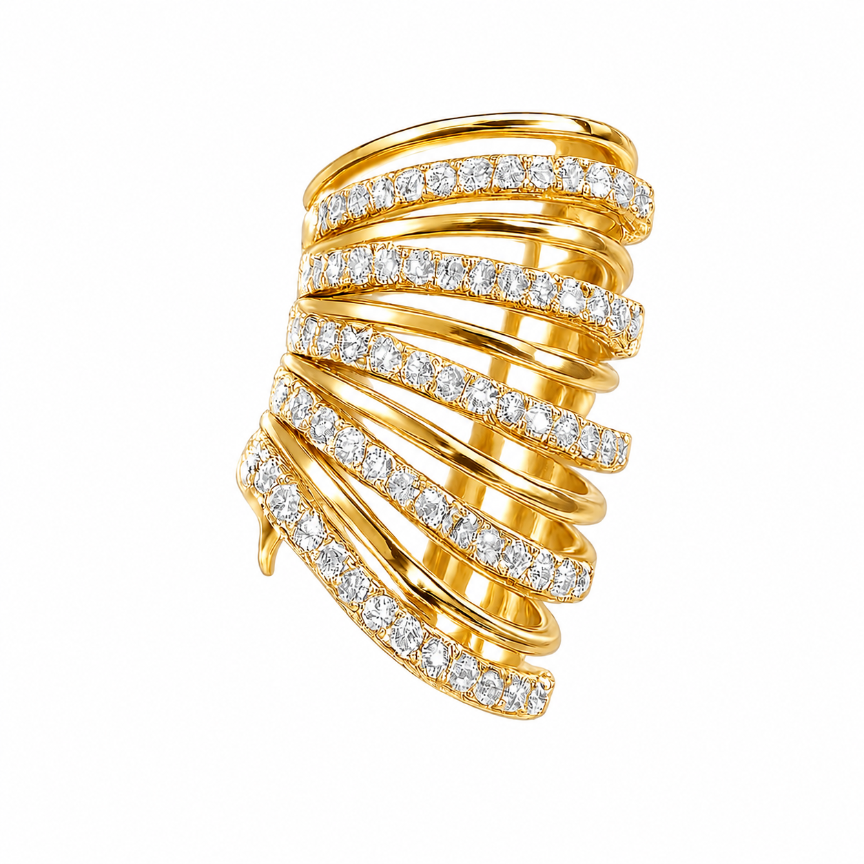 Grand Pavé-Cuff