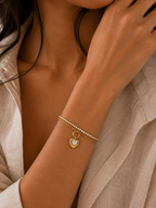 Amora Heart Charm Bracelet