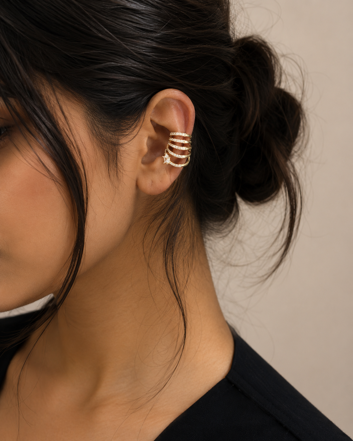 Aurora Spiral Ear Cuff