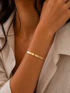 Luxe Screw Bangle (BVBYSIZE)