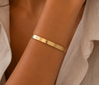 Luxe Screw Bangle (BVBYSIZE)