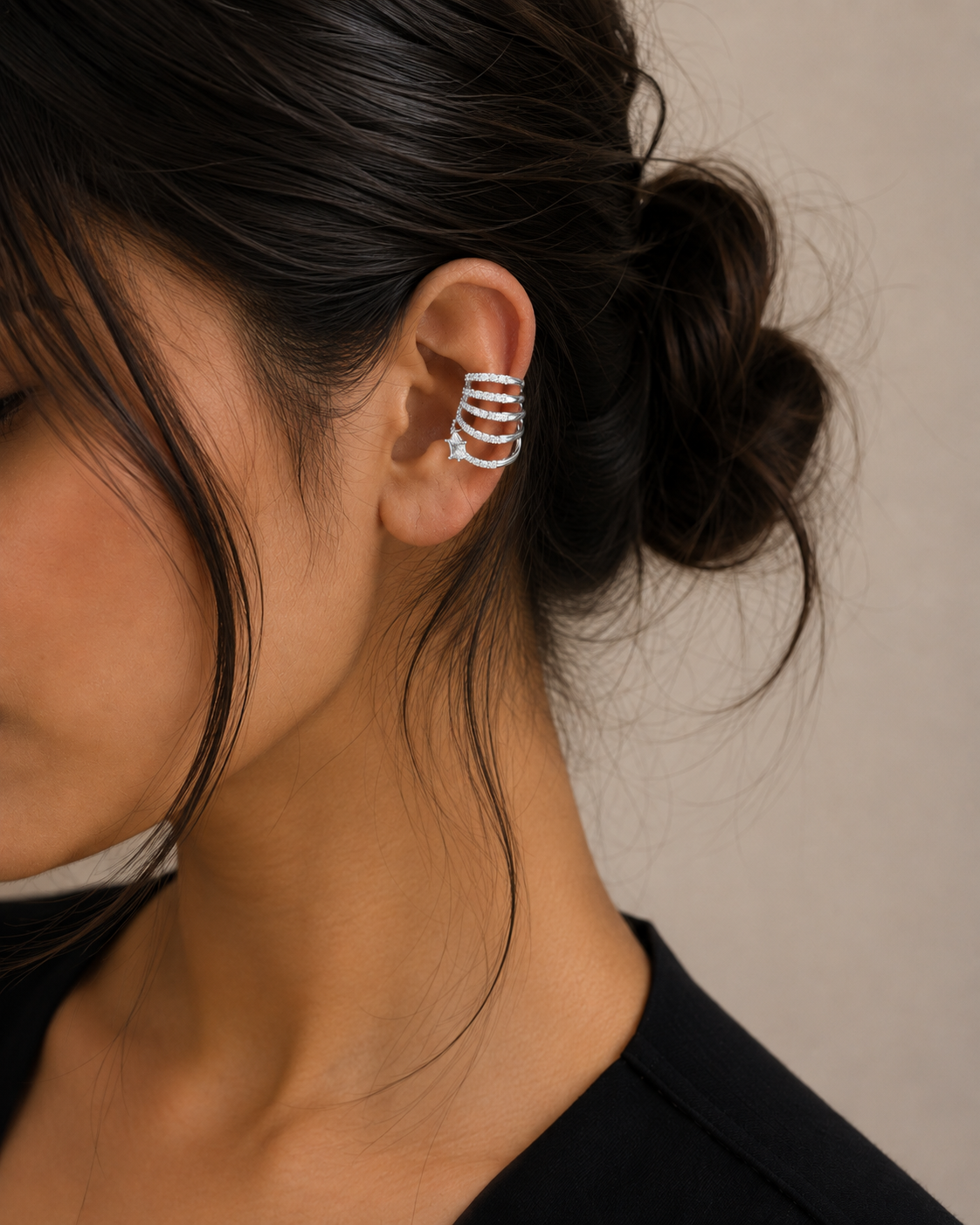 Aurora Spiral Ear Cuff