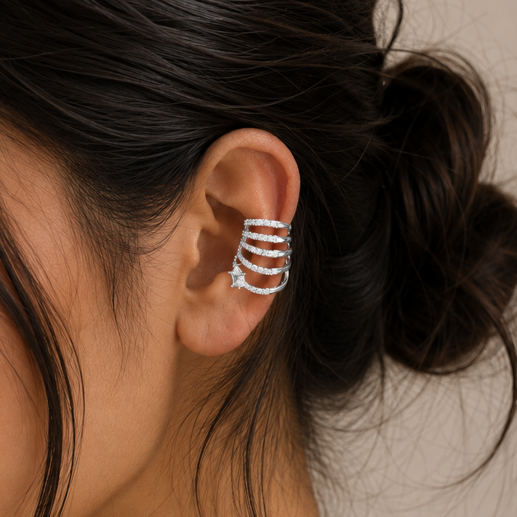 Aurora Spiral Ear Cuff