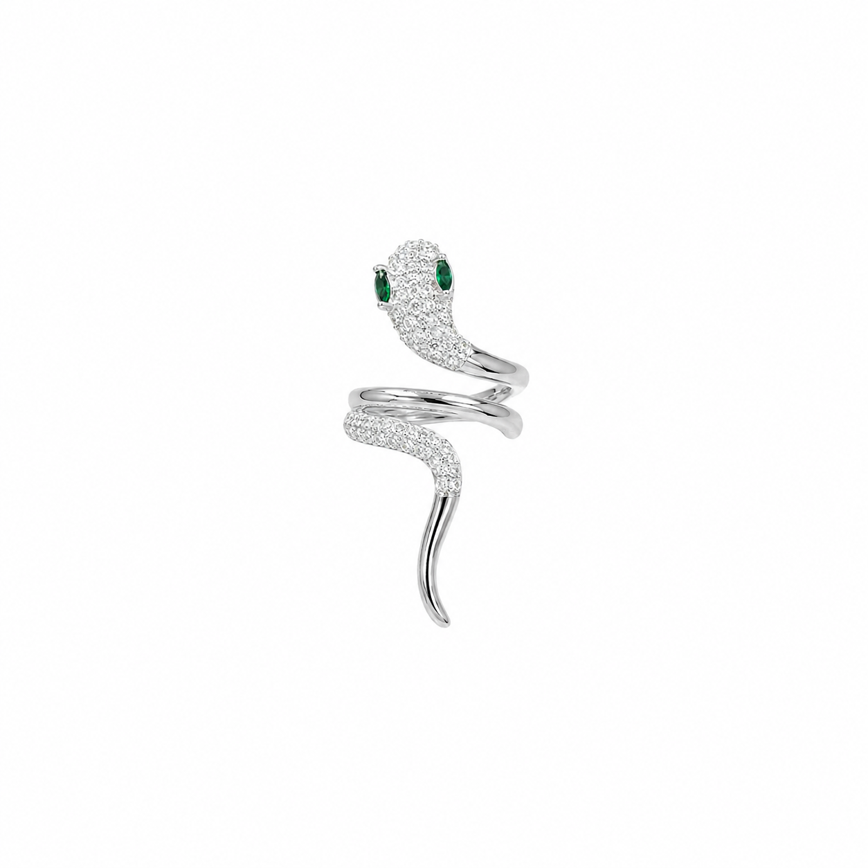 Long  Serpent Ear Cuff