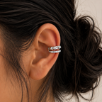 Celeste Double Band Ear Cuff