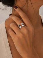 Golden Orbit Ring