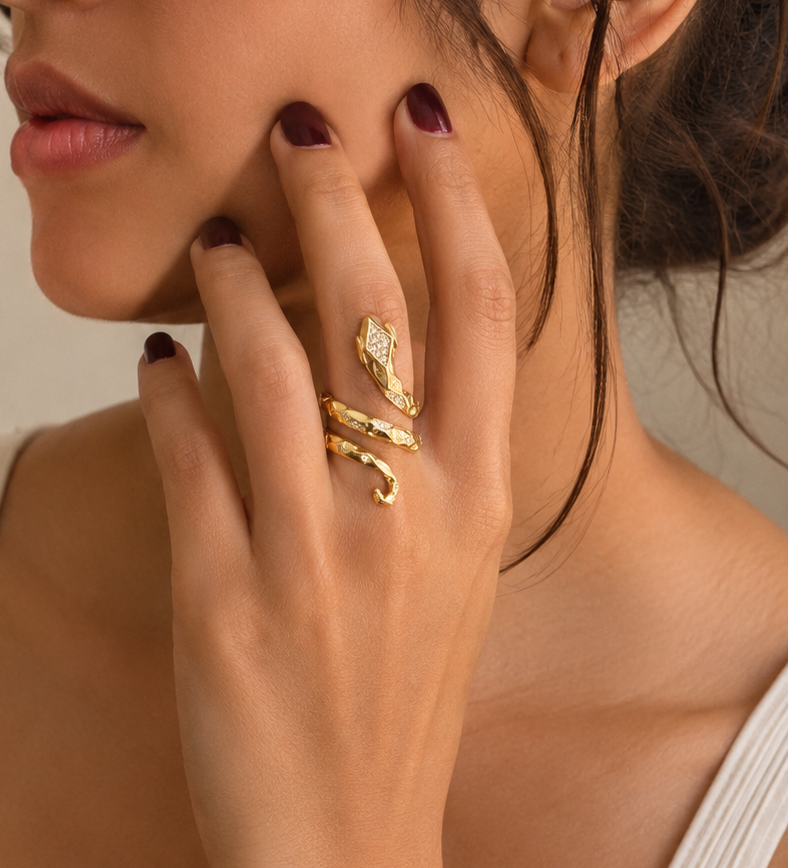 Serpentine Wrap Ring
