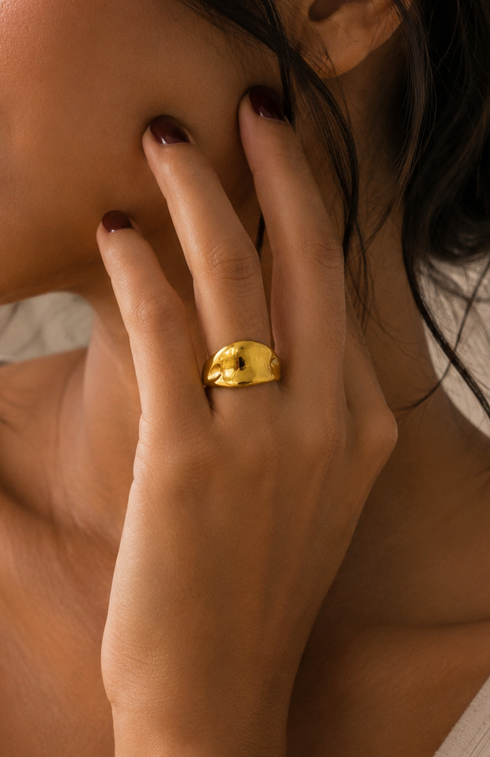 Molten Dome Ring