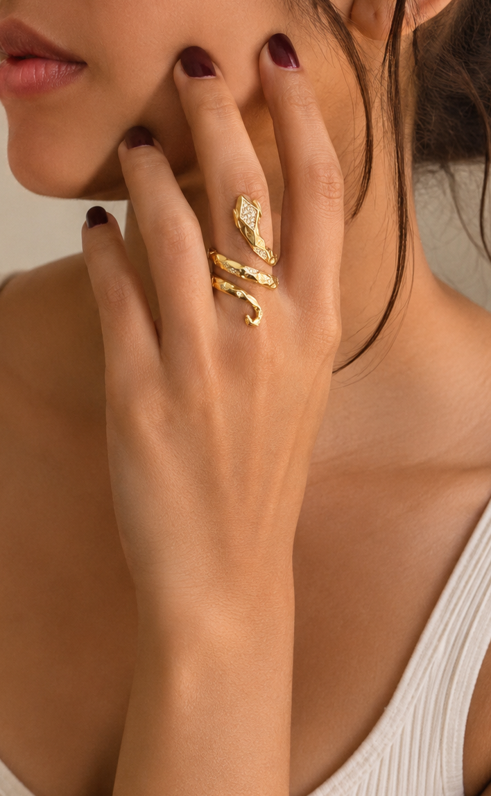 Serpentine Wrap Ring