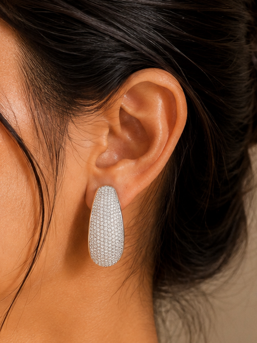 Stardust Crystal Studs