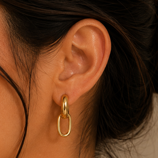 Polished Oval Link