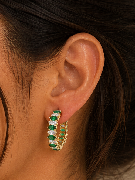 Emerald & Crystal Eternity