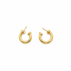 Lock & Luxe Hoop Earrings (2in1)