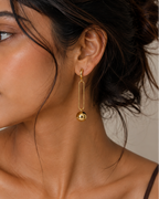 Orbit Ball Drop Earrings