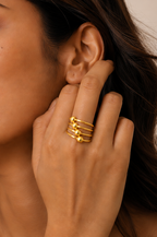 The Quartet Orbit Ring