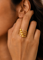 The Quartet Orbit Ring
