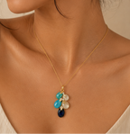 Crimson Cascade Necklace
