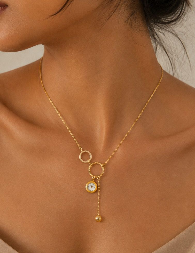 Lariat Watch Pendant
