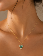 Abalone Heart Necklace