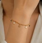 Celestial Midnight Star Bracelet