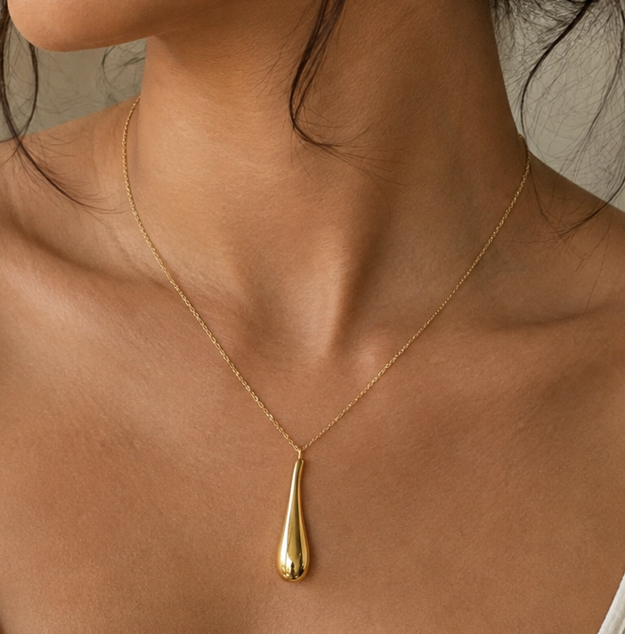 Liquid Drop Necklace