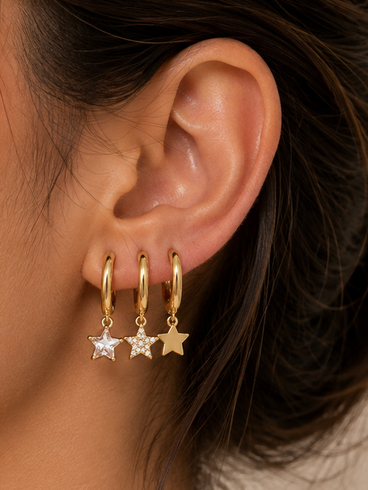 Starlight Trio Earrings